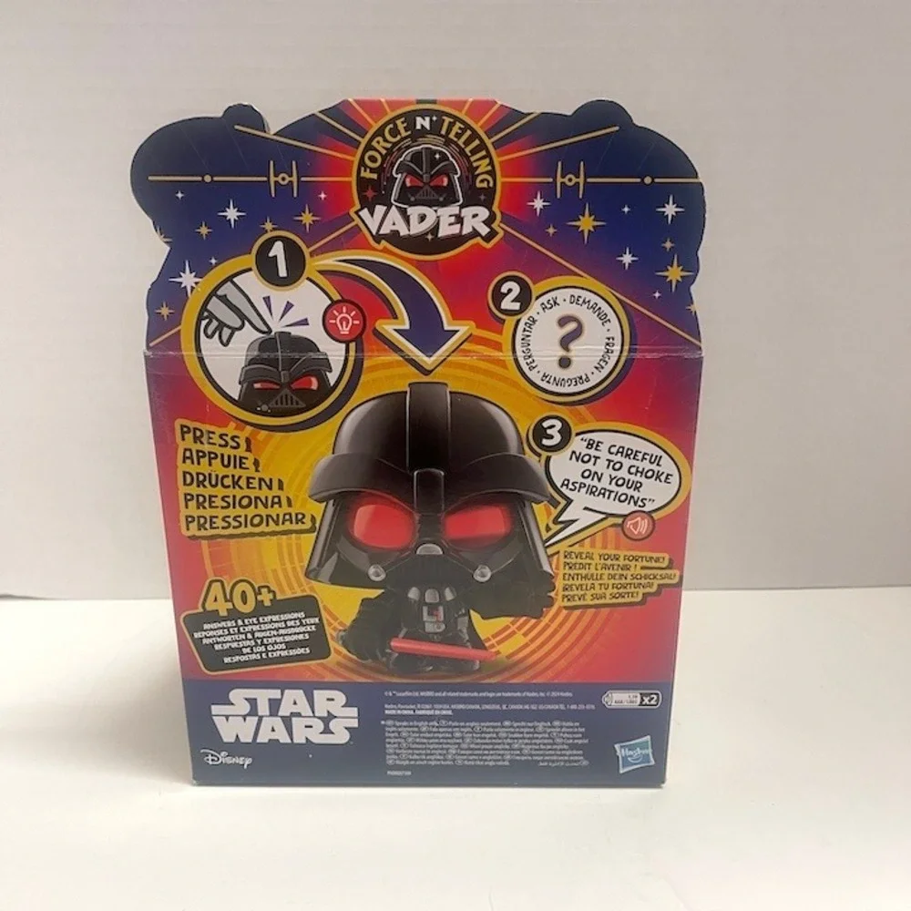 Star Wars Force N‎ Telling Vader Darth Vader Interactive Electronic Toy New